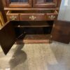 Classic Display Cabinet with Arch Top and Lower Storage