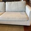 Contemporary Two-Seater Sofa in Textured Fabric