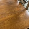 Long Arched Legged Dining Table with Folding Extensions