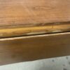 Long Arched Legged Dining Table with Folding Extensions
