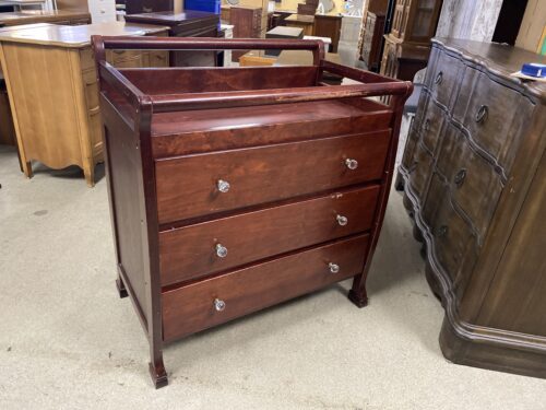 Cherry Wood Changing Table