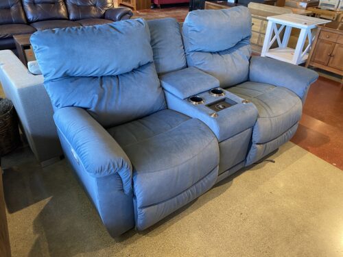 NEW! LA-Z-BOY James Power Reclining Loveseat with Headrest & Console