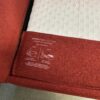 URBAN INTERIORS Red Fabric Sofa with Fold out Full-sized Bed