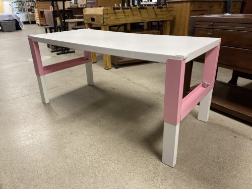 White & Pink Children's Table
