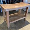 Heavy Teak Wood Shower Bench
