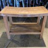 Heavy Teak Wood Shower Bench