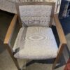 STEELCASE Coalesse Ribbed Grey Wood Frame Accent Chair