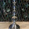 Silver Stacked Orb Table Lamp