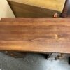Wooden 7 Drawer Desk w/ Circle & Diamond handles