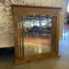 Solid Wood Framed Mantelpiece Mirror
