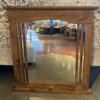 Solid Wood Framed Mantelpiece Mirror