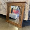 Solid Wood Framed Mantelpiece Mirror