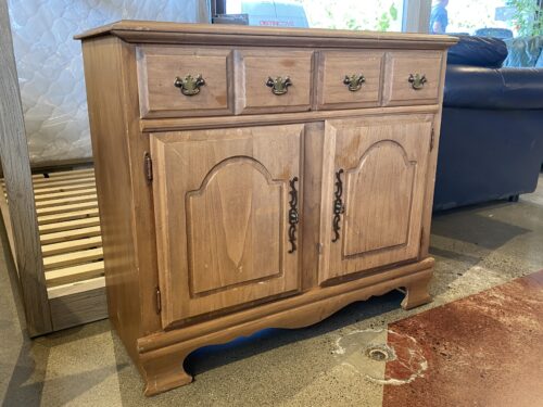 Petite Traditional 2-Drawer Sideboard/Buffet