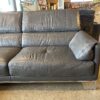 Modern Grey 2Pc. Sectional w/ Adjustable Headrest