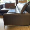 Modern Grey 2Pc. Sectional w/ Adjustable Headrest