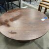 Basket Based Circular Wood Coffee Table