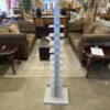 Grey Metal Tiered CD Shelf