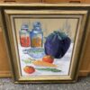 Hand Painted Acrylic Still Life by ERNA