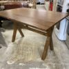 Dark Rectangular Extendable Dining Table
