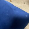 Dark Blue Lounge Chair w/ Nailhead Trim