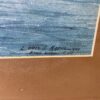 Ships in Hong Kong Harbor Signed Print by Louis J Kaep