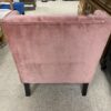 Pink Lounge Chair W/ Nailhead Trim