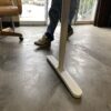 Pine Veneer White Legged L Desk