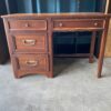 YOUNG AMERICA Rustic Cherry Wood Half Campaign Desk
