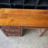 YOUNG AMERICA Rustic Cherry Wood Half Campaign Desk
