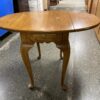 Curved Leg Drop Leaf Side Table