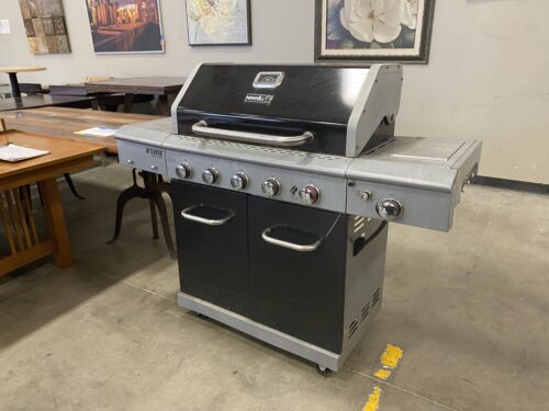 NEXGRILL 5 Burner Propane Grill with Plate Warmer