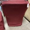 Red Tufted Armchair w/ Ottoman