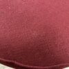 Red Tufted Armchair w/ Ottoman