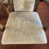 Set of 6 Tan Tweed Dining Chairs