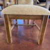 Set of 6 Tan Tweed Dining Chairs