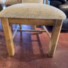 Set of 6 Tan Tweed Dining Chairs
