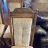 Set of 6 Tan Tweed Dining Chairs