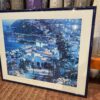 Howard Behrens Catalina Soho Editions Print with Navy Blue Frame