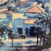 Howard Behrens Catalina Soho Editions Print with Navy Blue Frame