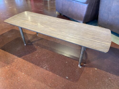 MCM Coffee Table with Wood Grain Look