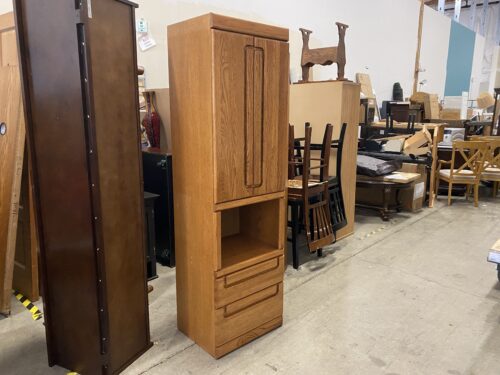 Oak Style Bedroom Wardrobe