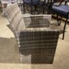 Outdoor Grey Wicker Chair