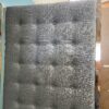Black & Metallic King Size Bed Frame