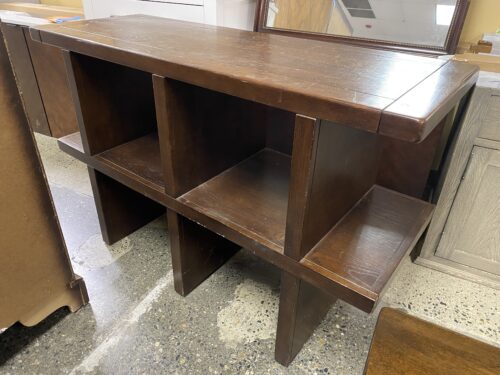 POTTERY BARN Lucas 2 Shelf Console Table