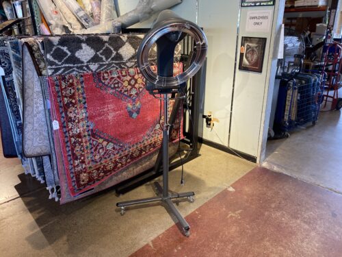 Orbiting Halo Hair Color Processor and Dryer Accelerator