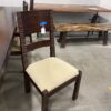 NATIVA Canyon Darkwood Natural Edge Dining Set - 6 chair
