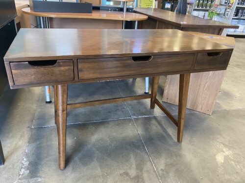 HOME MERIDIAN Mid-Century Walnut Finished Writing Desk