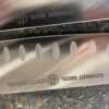 SCHMIDT BROTHERS German Stainless Steel 6 Piece Knife Set with Wooden Handle