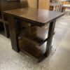 ASHLEY Dark 3-Tier Side Table