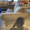 Transitional Style Loveseat with Rolled Arms